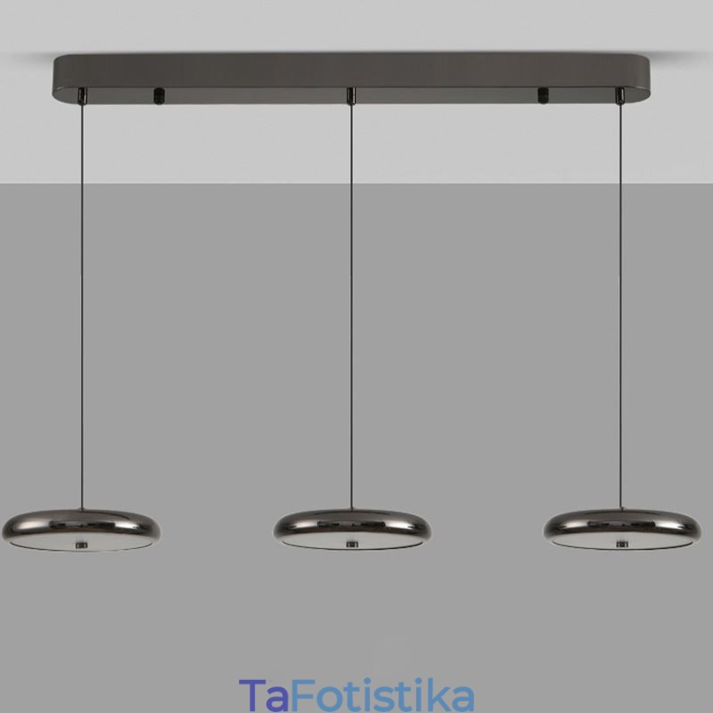 Φωτιστικό Οροφής Κρεμαστό Φωτιστικό Τριών Κεφαλών