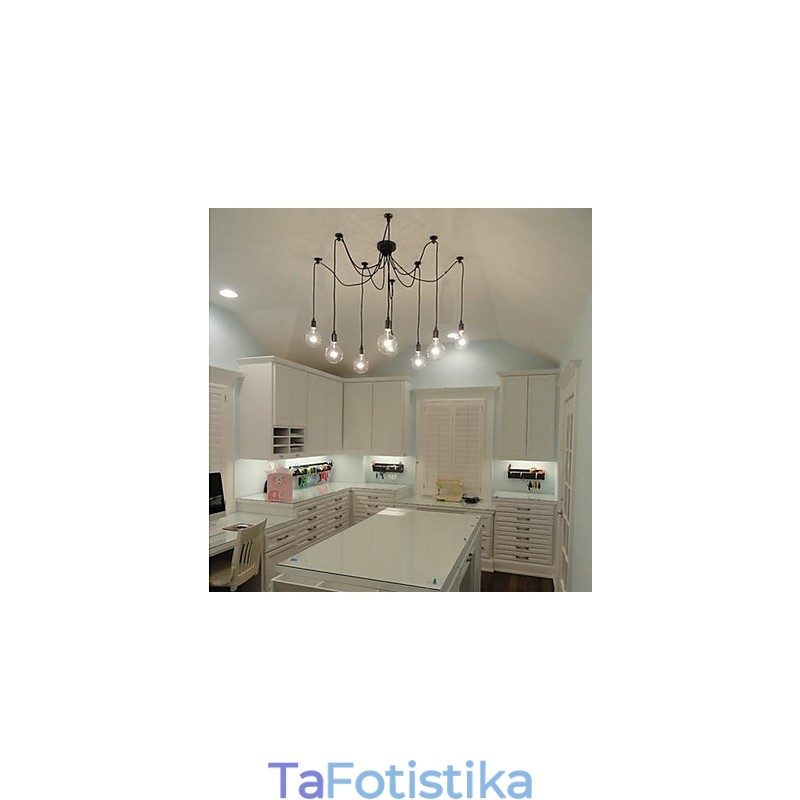Πολυέλαιος Bulb Rural Contracted Style της Βόρειας Αμερικής