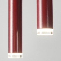 Φωτιστικό οροφής Μοντέρνο σκανδιναβικό διπλό κτήριο κυκλικό κρεμαστό φως σε σχήμα U