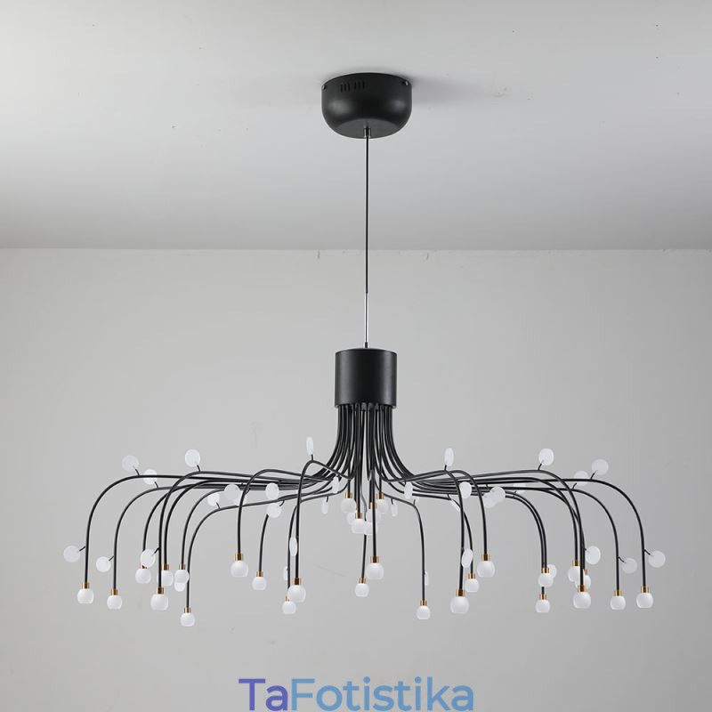 Κρεμαστό Φωτιστικό Nordic Creative Φυσικό Λευκό Φωτιστικό Οροφής 30 Φωτιστικά