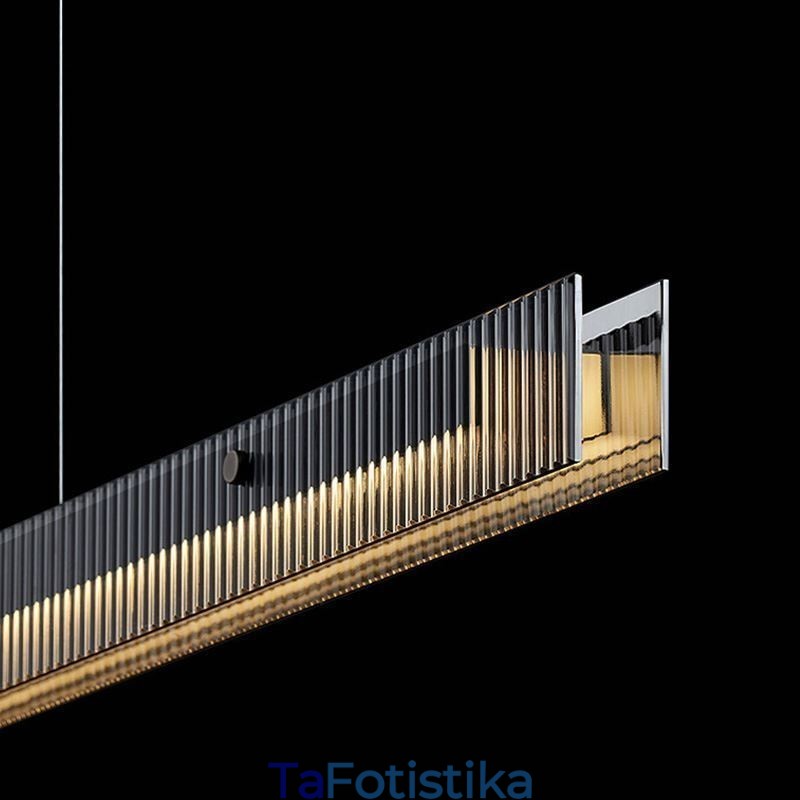 Κρεμαστό Φωτιστικό 100CM Γυάλινο Φωτιστικό Οροφής Χωρίς Βαθμολογία Ρυθμιζόμενο με Τηλεχειριστήριο