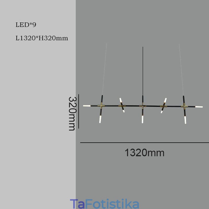 Απλό μενταγιόν Φωτιστικό Creative Splicing Ζεστό Λευκό Φωτιστικό Οροφής DIY συνδυασμένο φωτιστικό