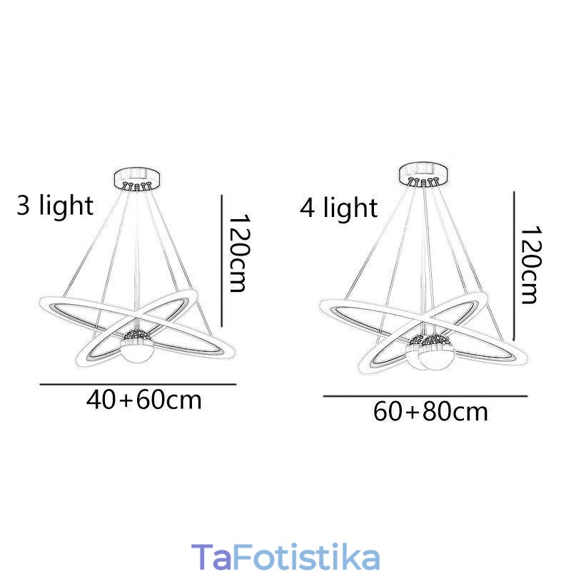 Φωτιστικό κρεμαστό Φωτιστικό οροφής από σφυρήλατο σίδερο Ακρυλικό Starry Sky Ring