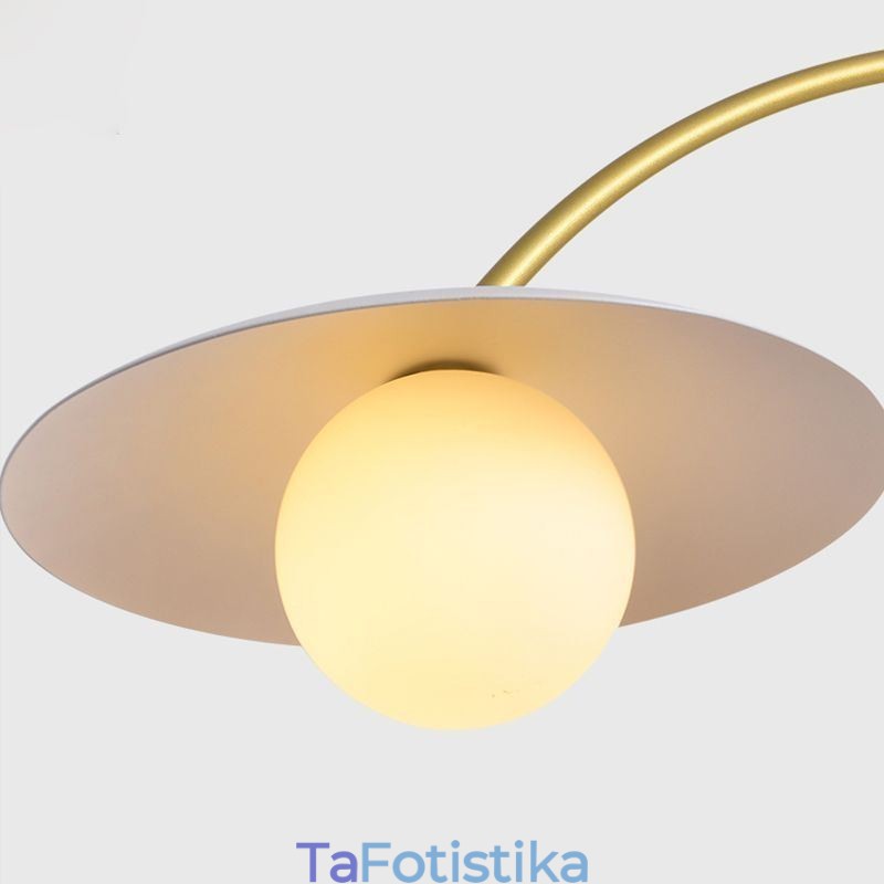 Φωτιστικό οροφής κρεμαστό Nordic Creative G9 από σφυρήλατο σίδερο