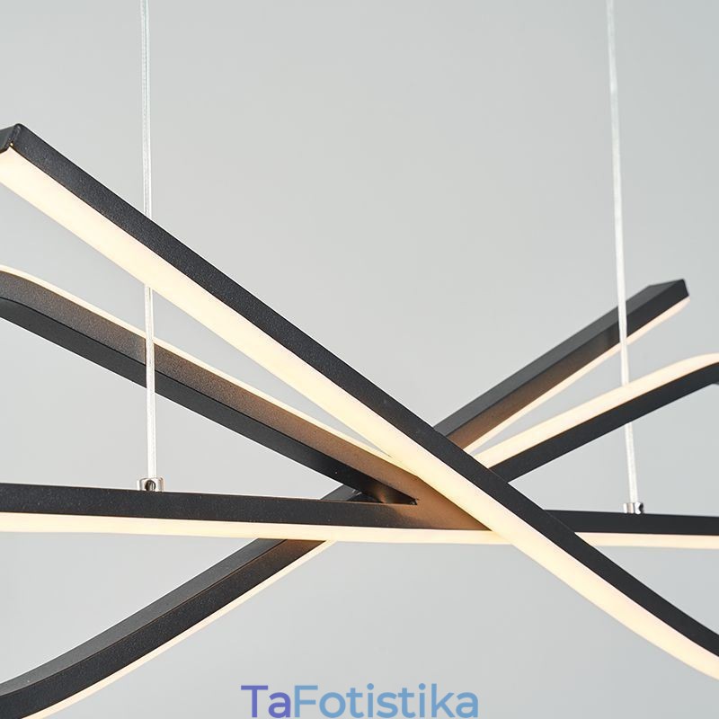 Απλό Κρεμαστό Φωτιστικό Οροφής Art Bowknot Αλουμινίου