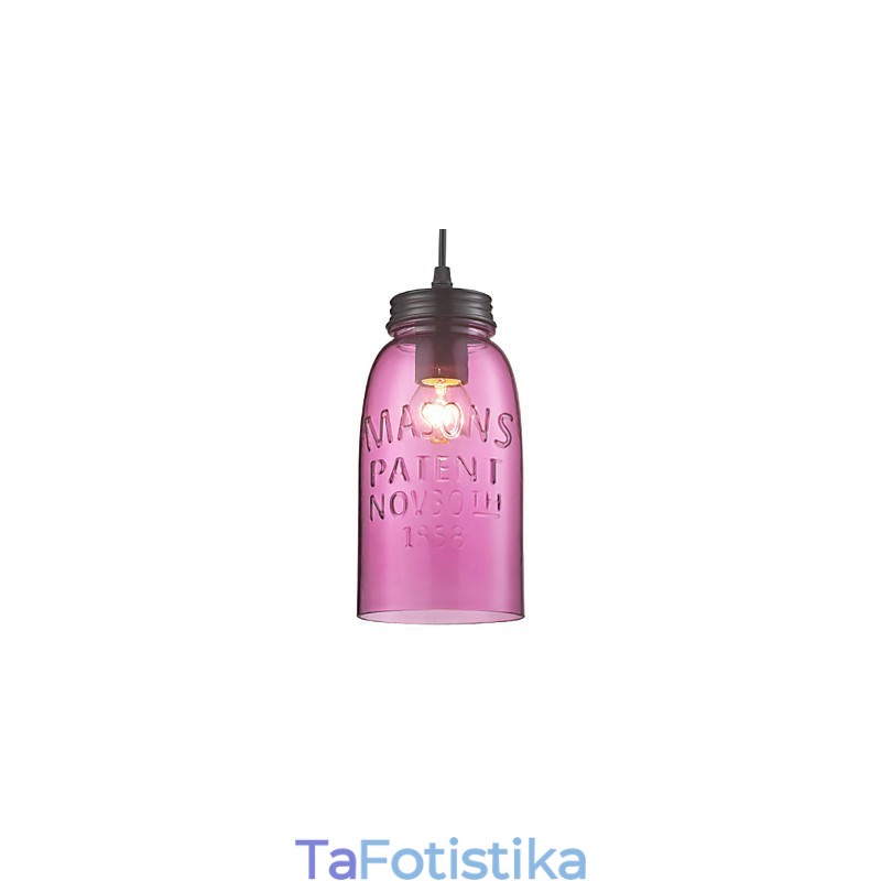 1 ελαφρύ μοντέρνο γυάλινο κρεμαστό φωτιστικό σε διάφανο σχέδιο με φυσαλίδες