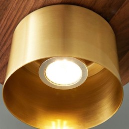 Μοντέρνο κρεμαστό φωτιστικό One Light Brass κρεμαστό φωτιστικό νησί