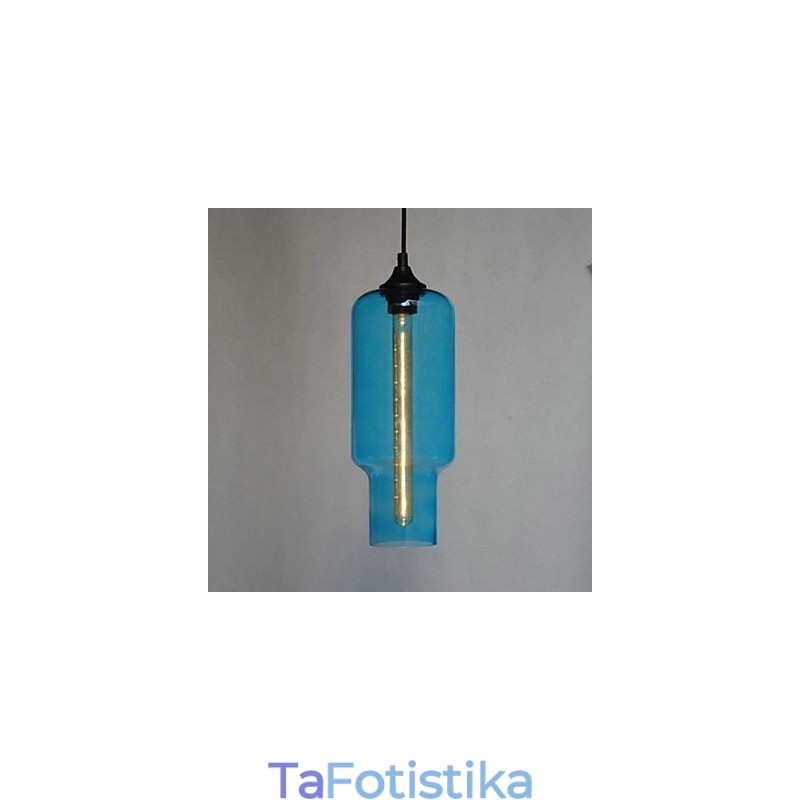 Μοντέρνο γυάλινο κρεμαστό φωτιστικό σε καφέ σχέδιο φυσαλίδων