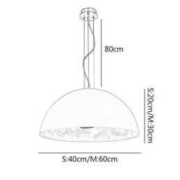 Ημικυκλικά κρεμαστά φωτιστικά Nordic Minimalist Pendant Light Cafe