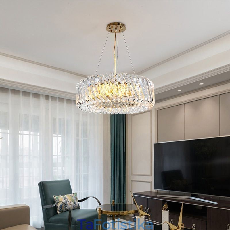 Κρεμαστό Κρεμαστό Κρεμαστό Φωτιστικό Στρογγυλό Γυάλινο Κρεμαστό