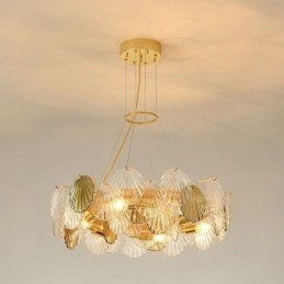 Τραπεζαρία μοντέρνα Shell Glass Chandelier Lights