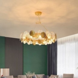 Τραπεζαρία μοντέρνα Shell Glass Chandelier Lights