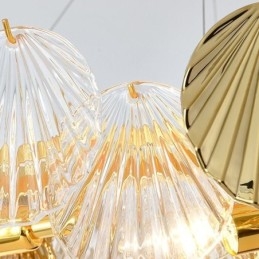 Τραπεζαρία μοντέρνα Shell Glass Chandelier Lights
