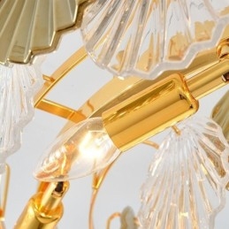 Τραπεζαρία μοντέρνα Shell Glass Chandelier Lights