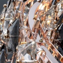 Light Luxury Glass Πολυέλαιος Μοντέρνο Μινιμαλιστικό Κρεμαστό Φωτιστικό Living