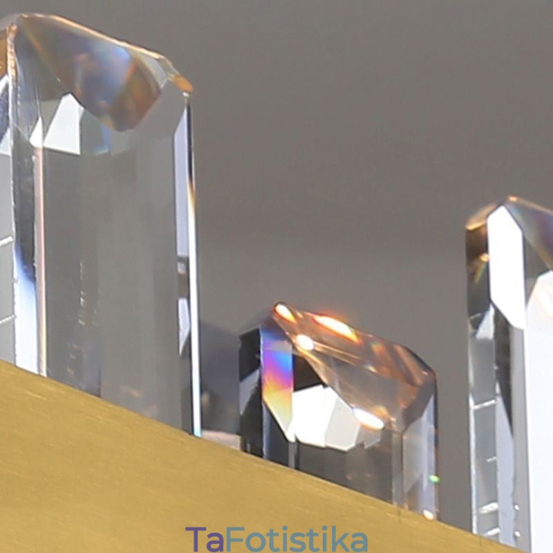 Light Luxury Πολυέλαιος Post Μοντέρνο Γυάλινο Κρεμαστό Φωτιστικό