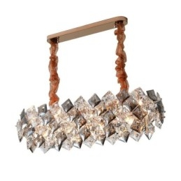 European Glass Chandelier Creative Light Πολυτελές κρεμαστό φωτιστικό
