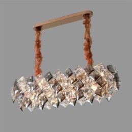 European Glass Chandelier Creative Light Πολυτελές κρεμαστό φωτιστικό