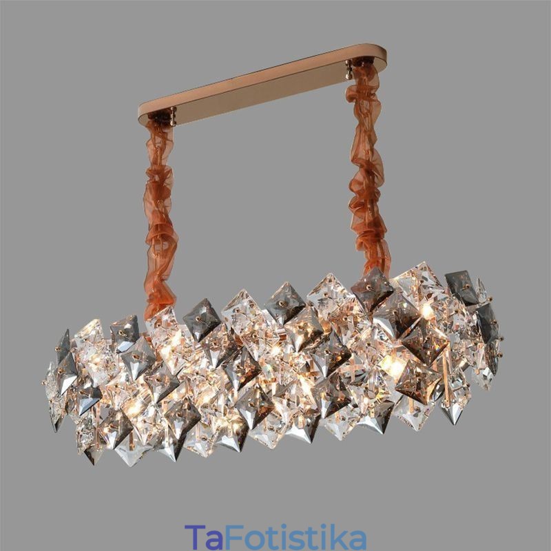 European Glass Chandelier Creative Light Πολυτελές κρεμαστό φωτιστικό