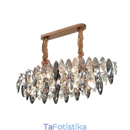 Ελαφρύ κρεμαστό πολυτελές Light Decor για το σπίτι Γυάλινος πολυέλαιος Living Ελαφρύ κρεμαστό πολυτελές Light Decor για το σπίτι Γυάλινος πολυέλαιος Living