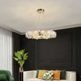 Ευρωπαϊκός Γυάλινος Πολυέλαιος Creative Light Πολυτελές κρεμαστό φως