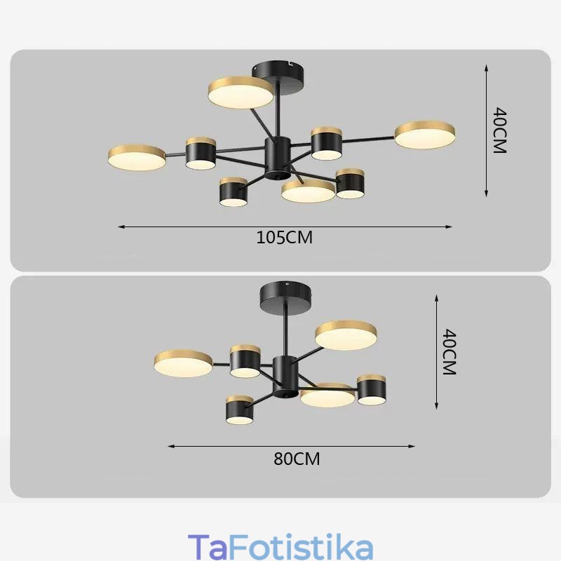 Κρεμαστό φωτιστικό Star Projection Chandelier