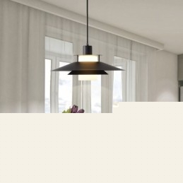 Σκανδιναβικό κρεμαστό φωτιστικό αλουμινίου Μοντέρνο μινιμαλιστικό φωτιστικό οροφής