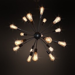 Country Designers Antique ορειχάλκινος μεταλλικός πολυέλαιος