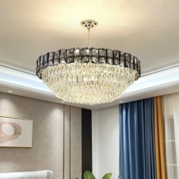 Κρυστάλλινο κρεμαστό φως Σύγχρονα φωτιστικά οροφής