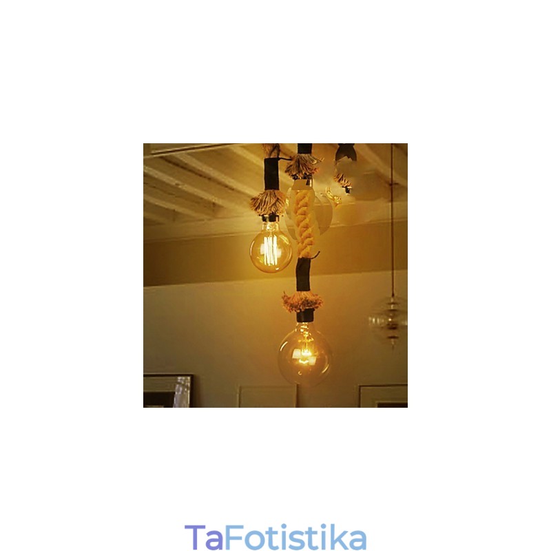 Πολυέλαιος Mini Style Παραδοσιακό Κλασικό Γυάλινο Κρεμαστό Φωτιστικό