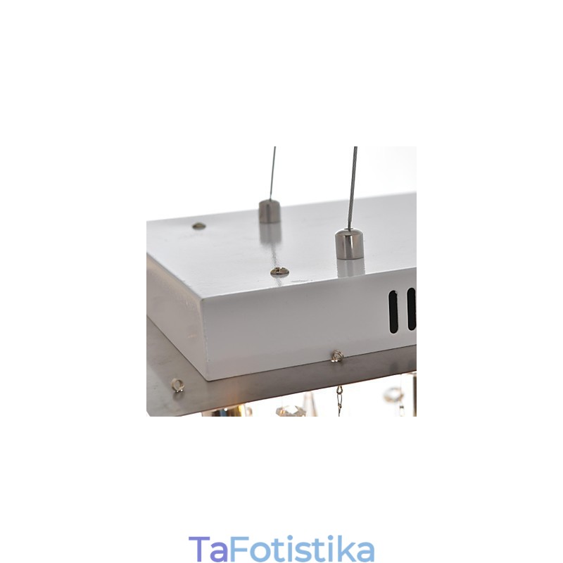 Παραδοσιακός Κλασικός Μεταλλικός Πολυέλαιος Κρυστάλλινο Χρώμιο