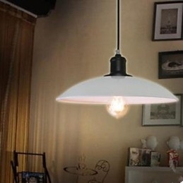 Contracted White Droplight Rustic Lodge Παραδοσιακό Κλασικό Κρεμαστό Φωτιστικό