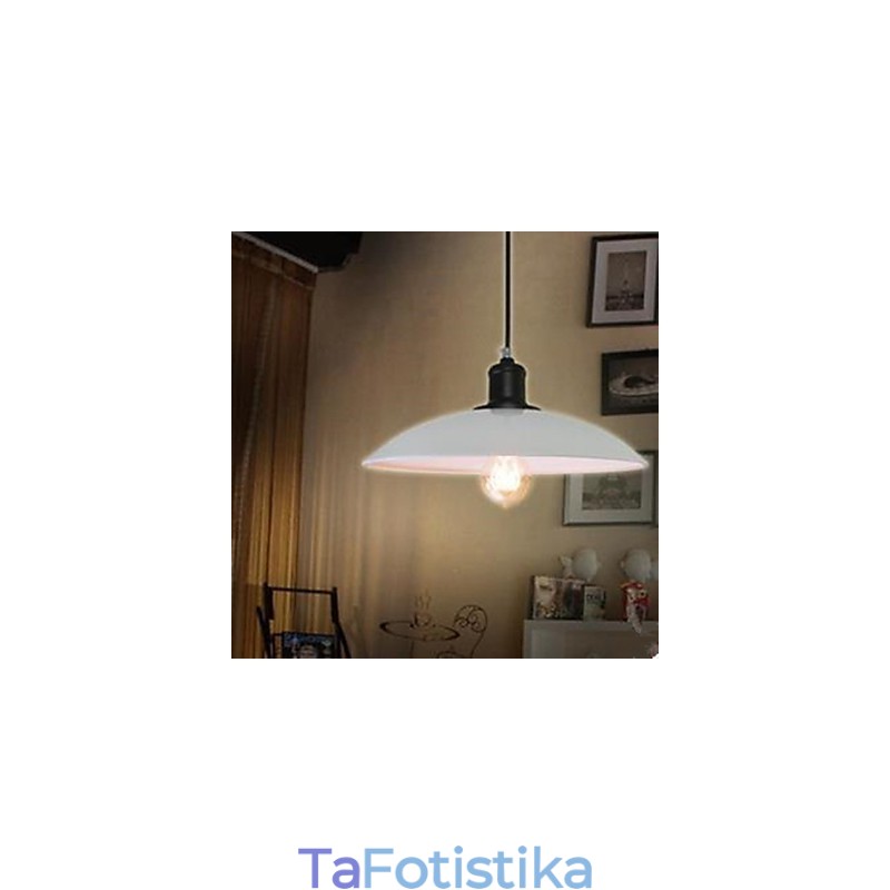 Contracted White Droplight Rustic Lodge Παραδοσιακό Κλασικό Κρεμαστό Φωτιστικό