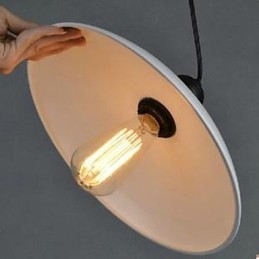 Contracted White Droplight Rustic Lodge Παραδοσιακό Κλασικό Κρεμαστό Φωτιστικό