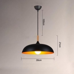 Μοντέρνο Κρεμαστό Φωτιστικό Μινιμαλιστικό Διακοσμητικό Φωτιστικό Μαύρο Λευκό