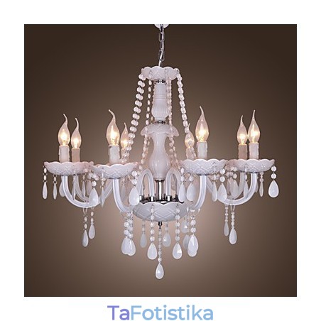 Κρυστάλλινος πολυέλαιος Rustic Lodge Crystal Electroplated Crystal Κρυστάλλινος πολυέλαιος Rustic Lodge Crystal Electroplated Crystal