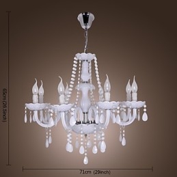 Κρυστάλλινος πολυέλαιος Rustic Lodge Crystal Electroplated Crystal
