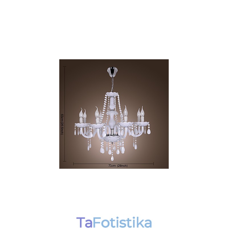 Κρυστάλλινος πολυέλαιος Rustic Lodge Crystal Electroplated Crystal