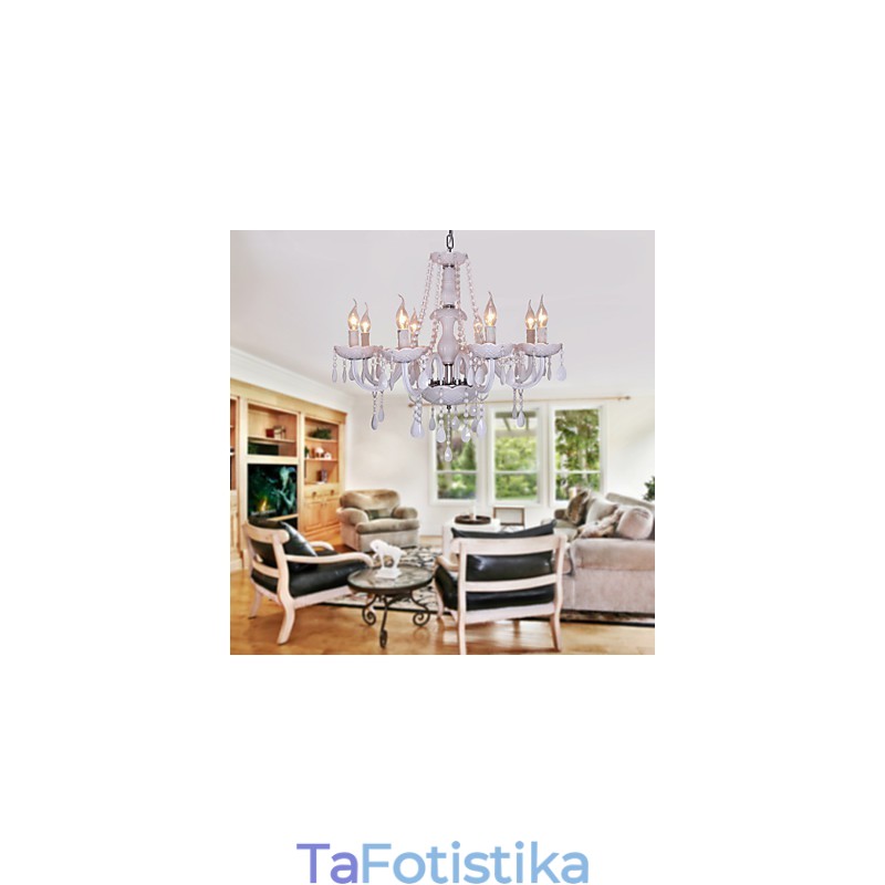 Κρυστάλλινος πολυέλαιος Rustic Lodge Crystal Electroplated Crystal