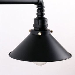 3 Light Retro Industrial Vintage Water Pipe κρεμαστό φως πολυέλαιος Country Rustic στυλ