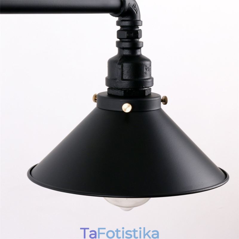 3 Light Retro Industrial Vintage Water Pipe κρεμαστό φως πολυέλαιος Country Rustic στυλ
