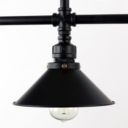 3 Light Retro Industrial Vintage Water Pipe κρεμαστό φως πολυέλαιος Country Rustic στυλ