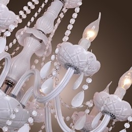 Κρυστάλλινος πολυέλαιος Rustic Lodge Crystal Electroplated Crystal