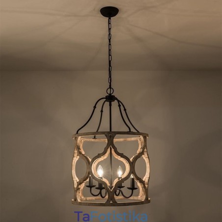 Φωτιστικό κρεμαστό φανάρι Vintage Style 4 Light Φωτιστικό κρεμαστό φανάρι Vintage Style 4 Light