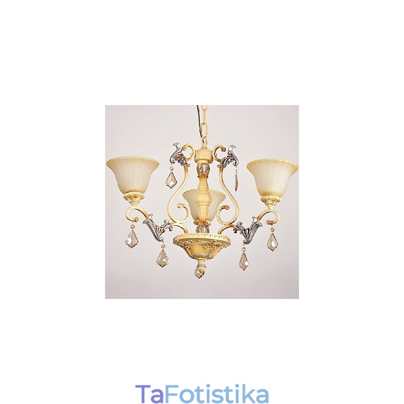 Παραδοσιακός κλασικός πολυέλαιος ζωγραφικής με κρύσταλλο