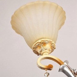 Παραδοσιακός κλασικός πολυέλαιος ζωγραφικής με κρύσταλλο