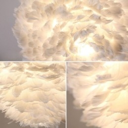Διακοσμητικό κρεμαστό φωτιστικό Pretty Feather