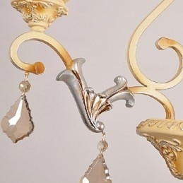 Παραδοσιακός κλασικός πολυέλαιος ζωγραφικής με κρύσταλλο