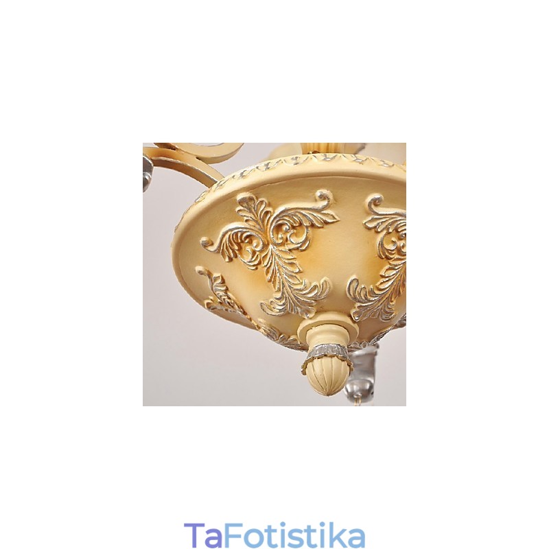 Παραδοσιακός κλασικός πολυέλαιος ζωγραφικής με κρύσταλλο