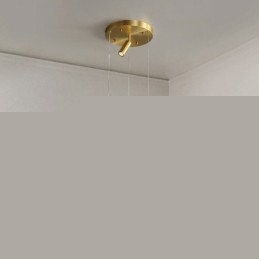 Κρεμαστό Φωτιστικό Ακρυλικό Δαχτυλίδι Φωτιστικό με Spotlight